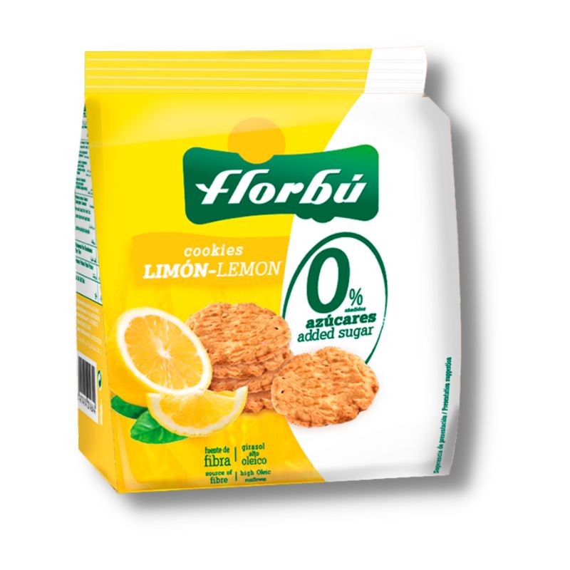 Mini Cookies FLORBU Limon 0% Azucar 150 GR  1 € | Cash Borosa