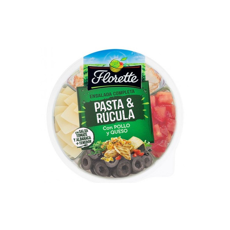 Ensalada FLORETTE BOWL Pasta & Rucula 320 GR | Borosa Market