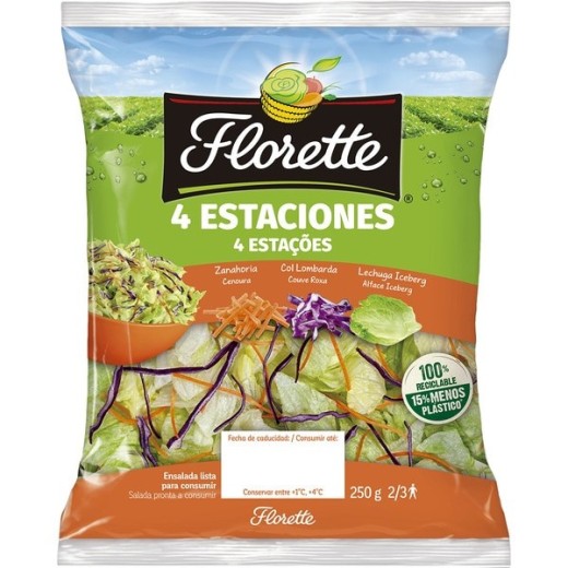Ensalada Cuatro Estaciones FLORETTE 250 GR | Borosa Market