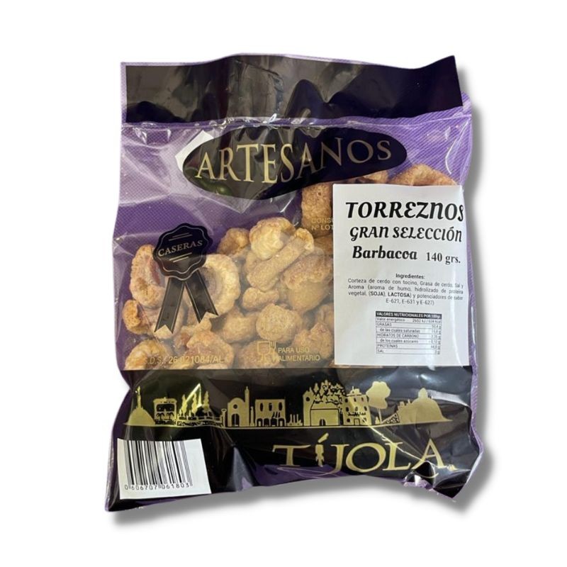 Torreznos Gran Seleccion Barbacoa TIJOLA 150 GR | Cash Borosa