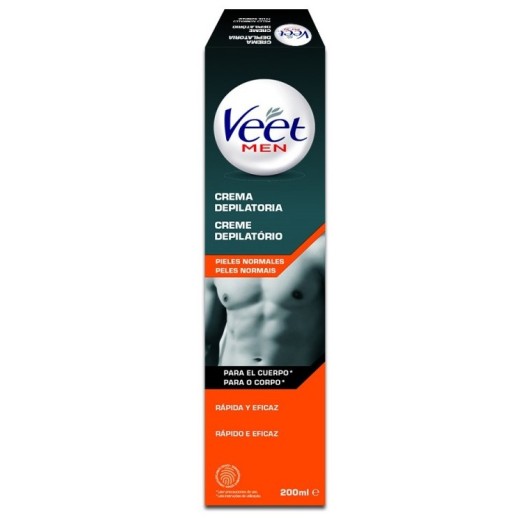 Crema Depilatoria para Hombres Piel Normal VEET 200 ML | Cash Borosa