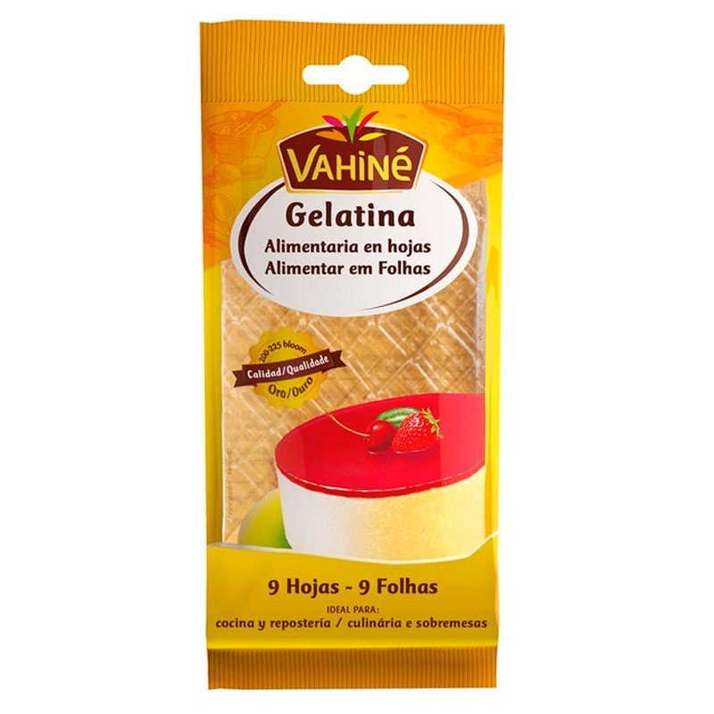 VAHINE Gelatina en hojas 17 GR | Cash Borosa