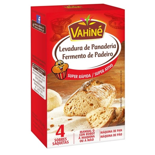 VAHINE Levadura panadería Super Rápida 18,4 GR | Cash Borosa