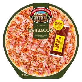 Pizza barbacoa CASA TARRADELLAS 390 gr