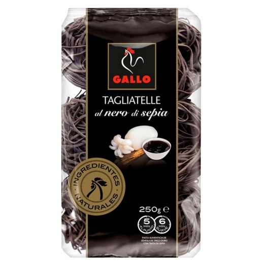 Tagliatelle al Nero di Sepia GALLO 250 GR | Cash Borosa