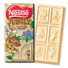 Chocolate NESTLE Jungly Blanco 125GR