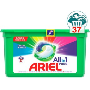Detergente Ropa Capsulas All in 1 ARIEL Frescor Sens.19+7UND