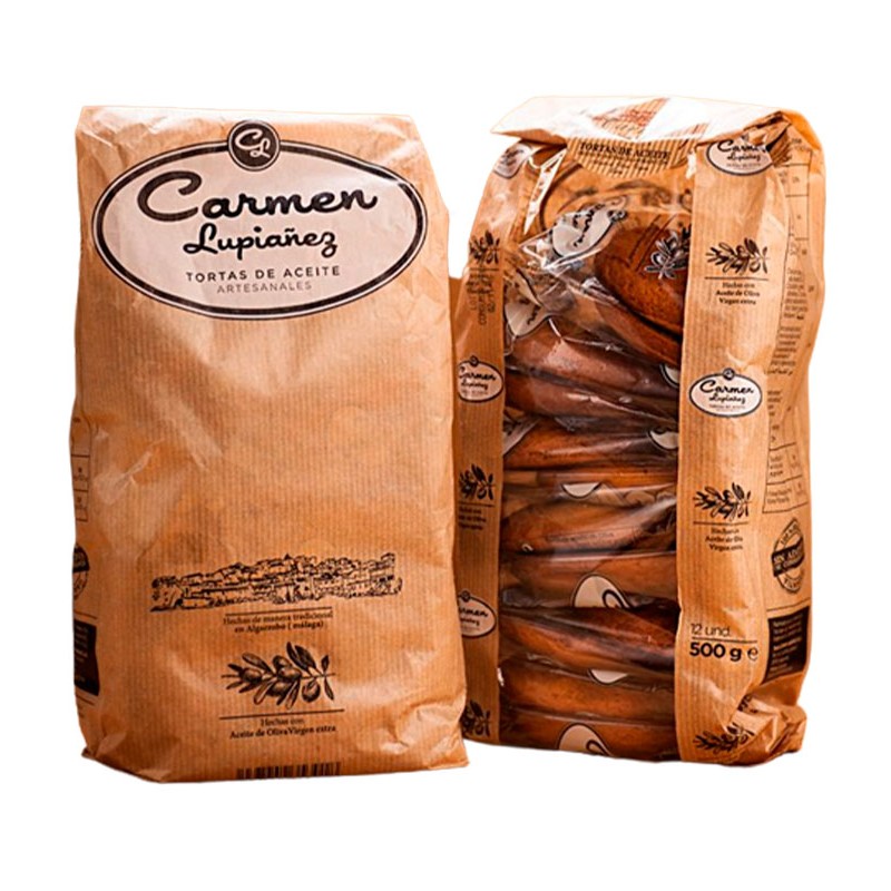 Tortas de Aceite CARMEN LUPIAÑEZ 250 GR | Cash Borosa