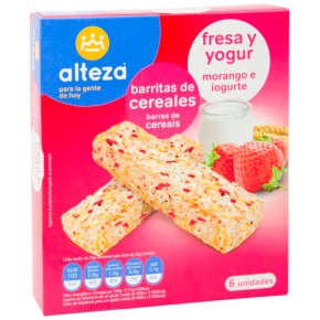 Barrita Muesli ALTEZA Fresa y Yogur 6 UND