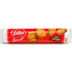 Galleta LOTUS Redonda Rellena Chocolate 110 GR