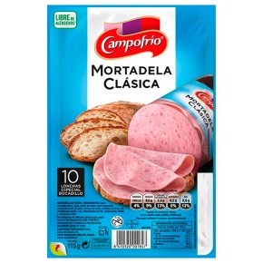 Mortadela Clasica CAMPOFRIO 95 Gr 1 €  95 GR