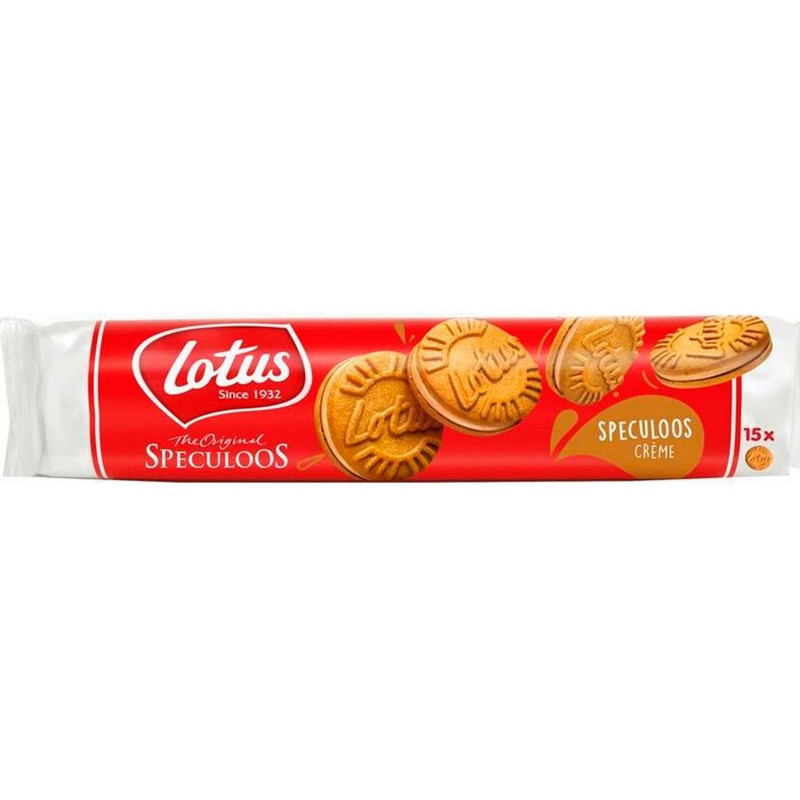 Galleta LOTUS Redonda Rellena Crema 150 GR | Cash Borosa