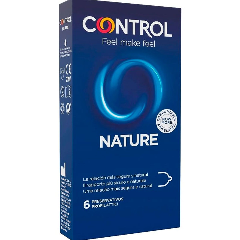 Preservativos Nature CONTROL 6 UND | Cash Borosa