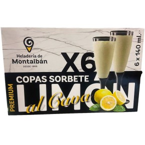 Copas Sorbete Limon al Cava NORDWIK PACK 6 UND