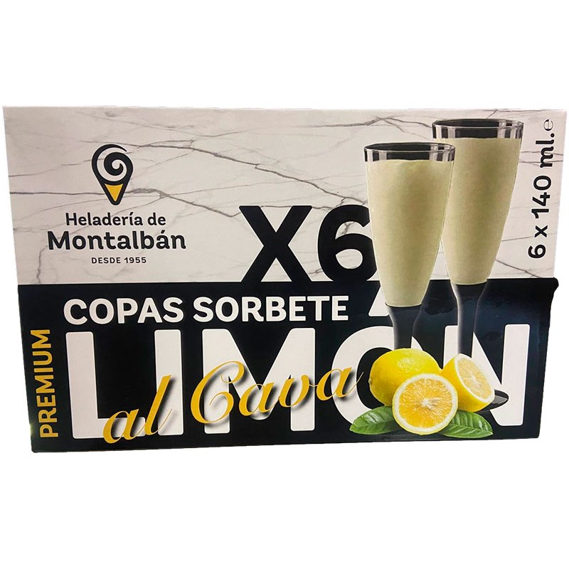 Copas Sorbete Limon al Cava NORDWIK PACK 6 UND | Cash Borosa