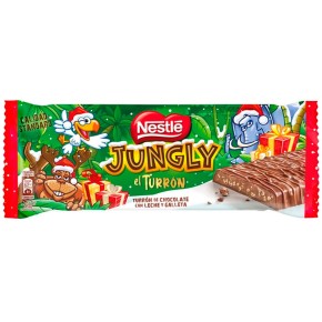 Turron de Chocolate Jungly  NESTLE 232 GR