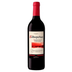 Vino Tinto Tempranillo Garnacha SOLDEPEÑAS 1 L