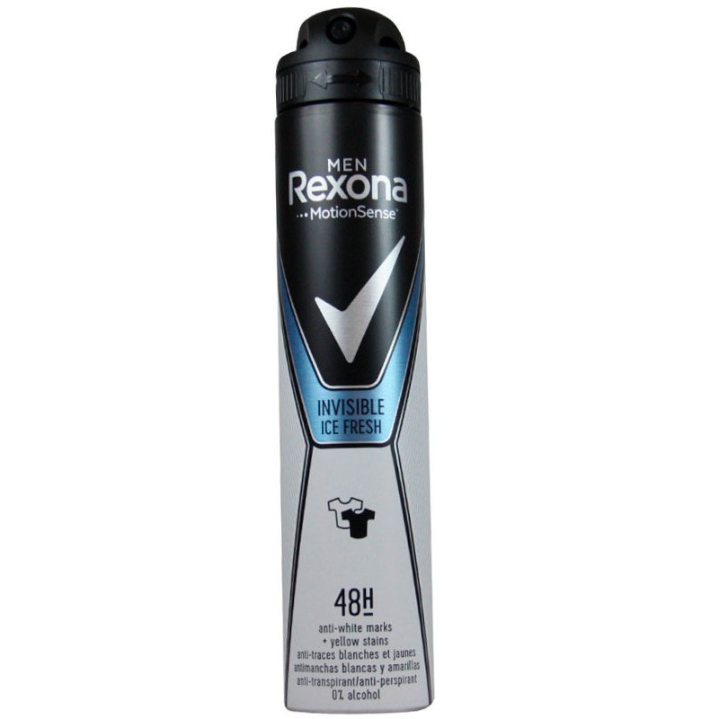 Desodorante REXONA  Men Invisible Ice 200 ML | Cash Borosa