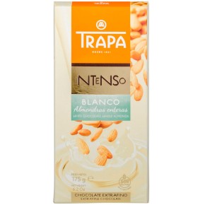 Chocolate Blanco con Almendra Intenso TRAPA 175 GR