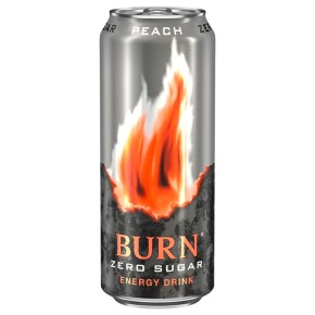 Bebida Energetica BURN Zero Melocoton 500 ML