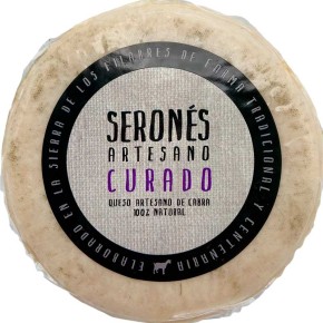 Queso Curado SERONES Cabra 500 GR Aprox