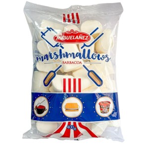 Nubes Marshmallows Barbacoa  MIGUELAÑEZ 400 Gr