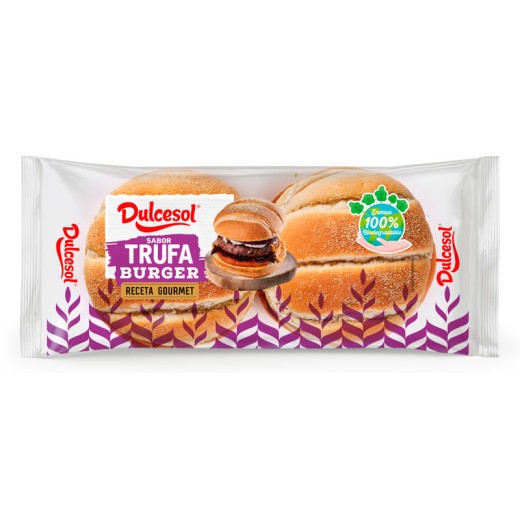 Pan De Burguer DULCESOL Trufa Pack 4 Und | Borosa Market Pan De Burguer DULCESOL Trufa Pack 4 Und | Borosa Market