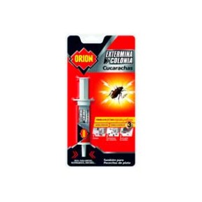 Insecticida jeringa cucarachas ORION 10 gr