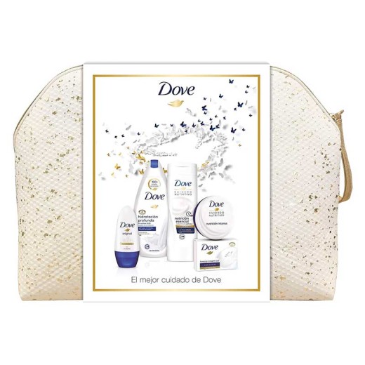 Neceser DOVE Woman Desodorante/Gel/Locion/MIniGel/Deo | Cash Borosa