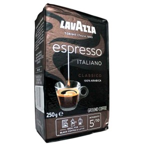 Cafe Molido LAVAZZA Espresso RIGONA DI ASIAGO Intenso 250GR