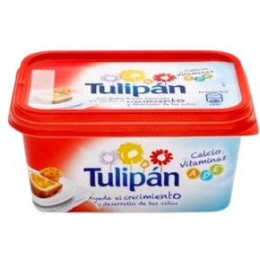 Margarina TULIPAN 400 GR Roja Sin Sal