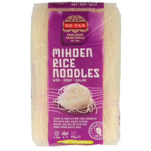 Fideos Arroz GO-TAN 250 GR | Cash Borosa