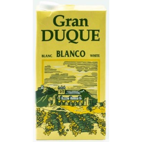Vino en Brick Blanco GRAN DUQUE  1 L