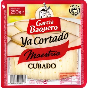 Queso Curado GARCIA BAQUERO Ya Cortado 225GR