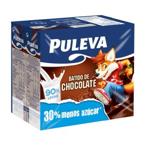 Batido Cacao PULEVA Pack 6 UND