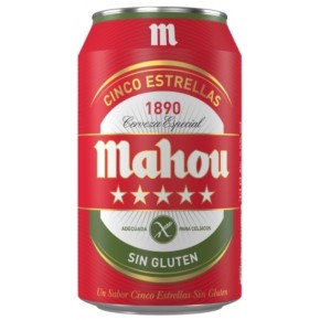 Cerveza Lata MAHOU Sin Gluten 33 CL