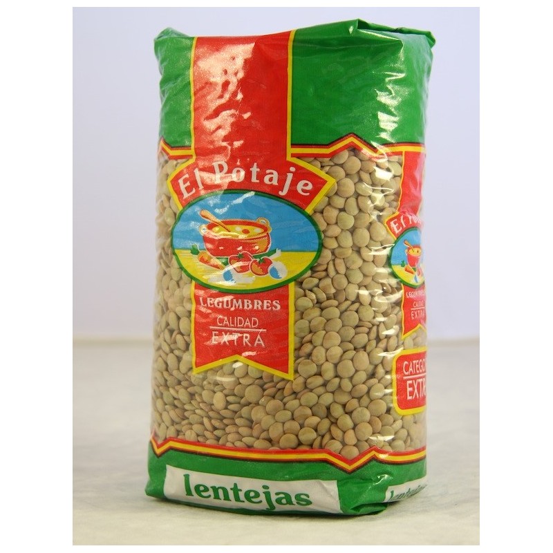 Lenteja Castellana POTAJE 1 KG | Cash Borosa