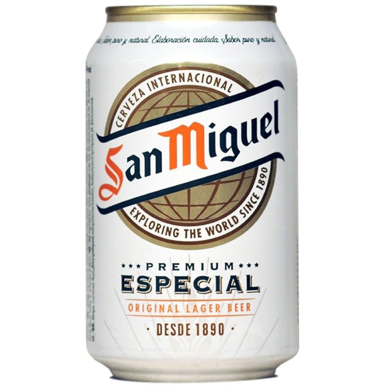 Cerveza Lata SAN MIGUEL 33 CL | Cash Borosa