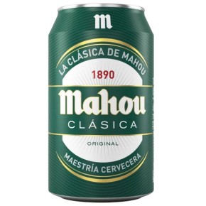 Cerveza Lata MAHOU Clasica 33 CL