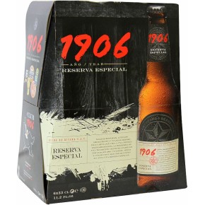 Cerveza Tercio ESTRELLA DE GALICIA 1906 Pack 6 X 33 Cl