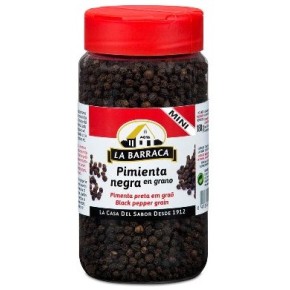 Pimienta Negra Grano BARRACA Tarro Mini 170 Gr