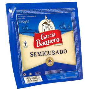 Queso Siempre Tierno GARCIA BAQUERO Ya Cortado 250 GR