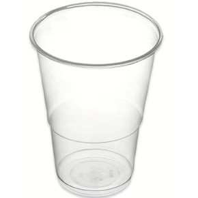 Vaso Plastico Transparente 330 CC Pack de 50 Und