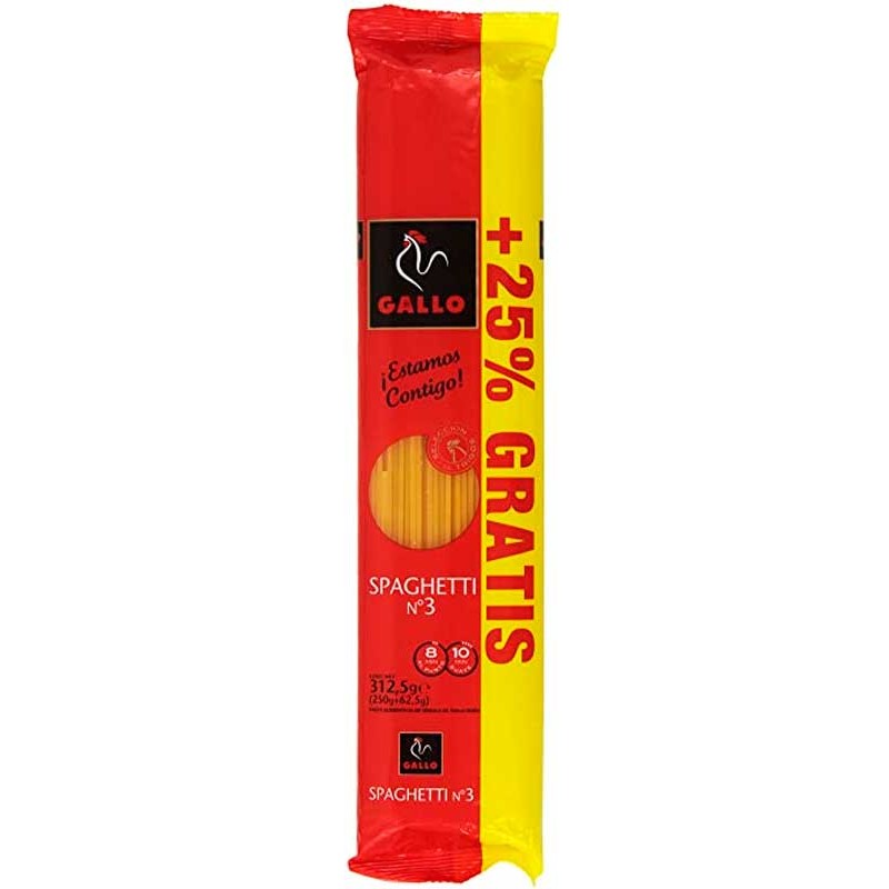 GALLO Spaguetti 3  400 Gr 1€ | Borosa Market