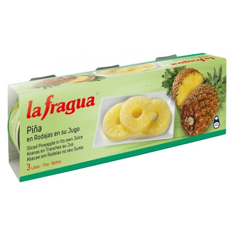 Piña en su Jugo Pack 3 LA FRAGUA UND | Cash Borosa