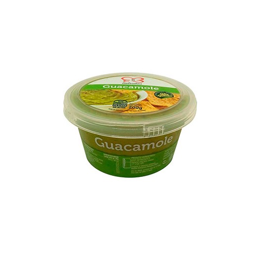 Guacamole Fresco Tarrina  200 GR | Cash Borosa