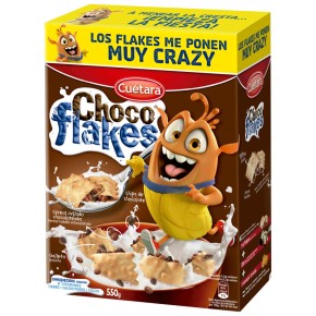 Cereales Choco Flakes 550 GR