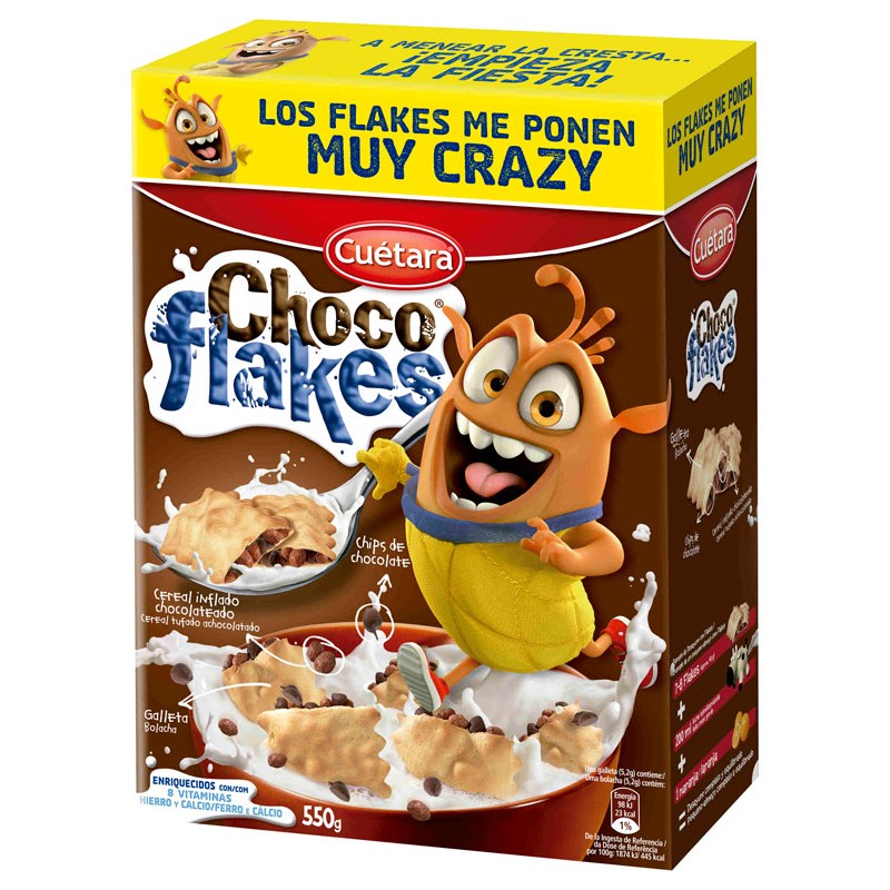 Cereales Choco Flakes 550 GR | Cash Borosa