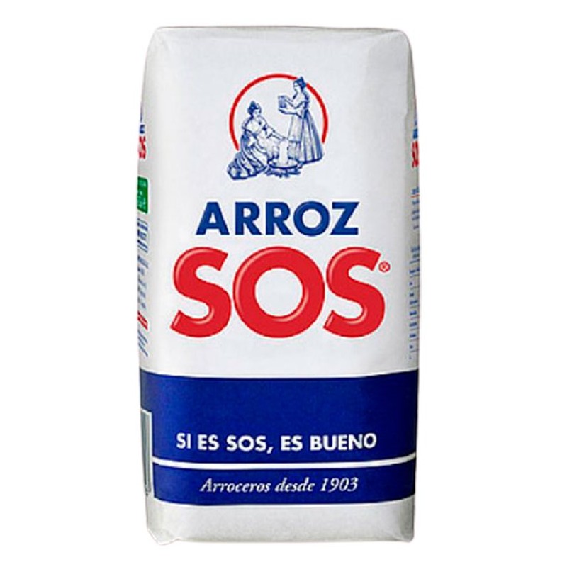 Arroz Redondo SOS 1 Kg | Cash Borosa