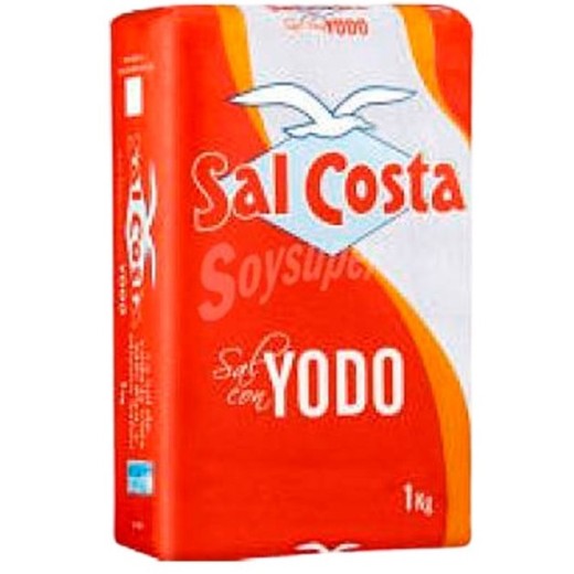 Sal Cocinar Fina Yodada 1 KG | Cash Borosa